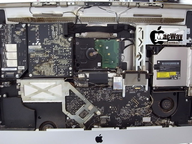 iMac 27吋Mid 2011 A1312 速度變慢加裝SSD 內部灰塵清潔@ blog :: 隨意 